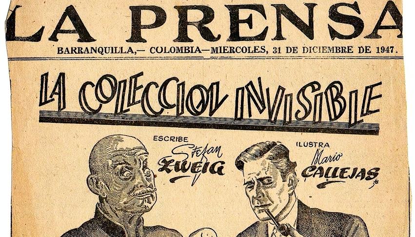 Ilustración de Mario Callejas para el diario 'La Prensa'.