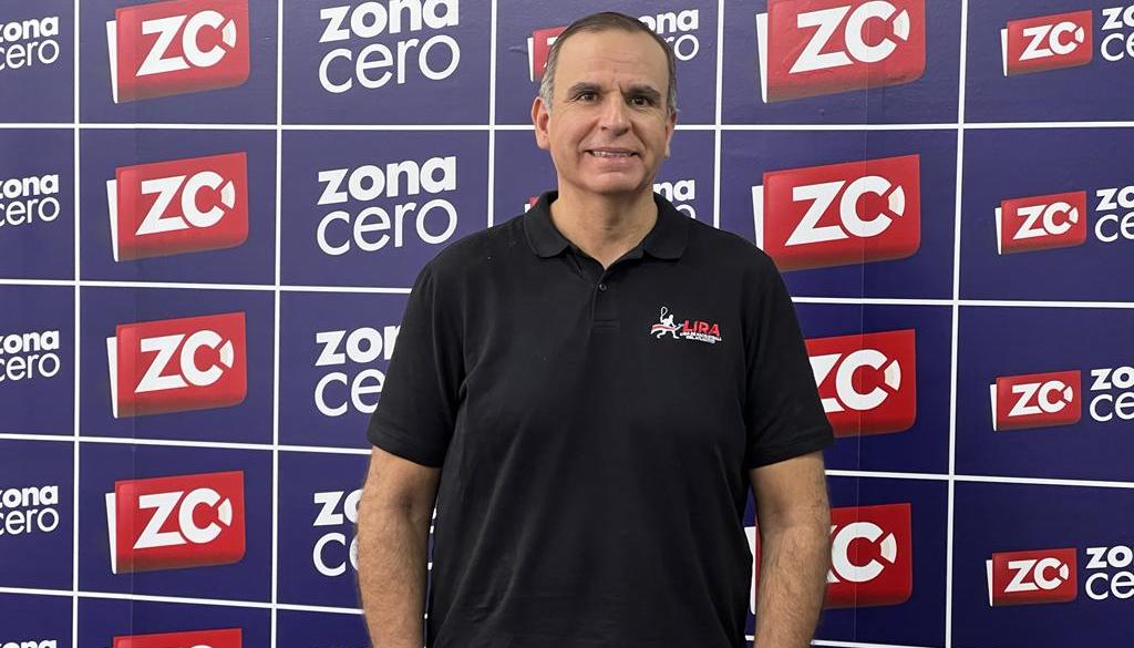 Edgardo Pantoja, presidente de la Liga de Racquetball del Atlántico.