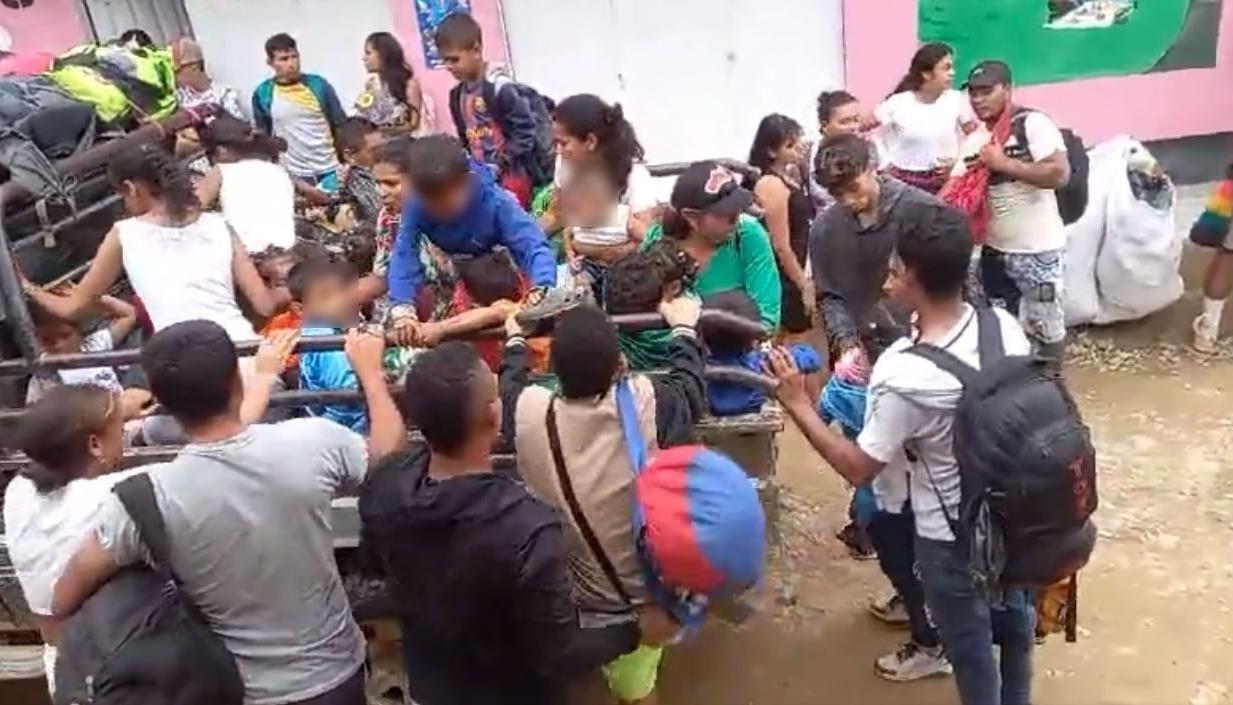 Familias enteras abandonaron la zona rural de tres municipios del sur de Bolívar