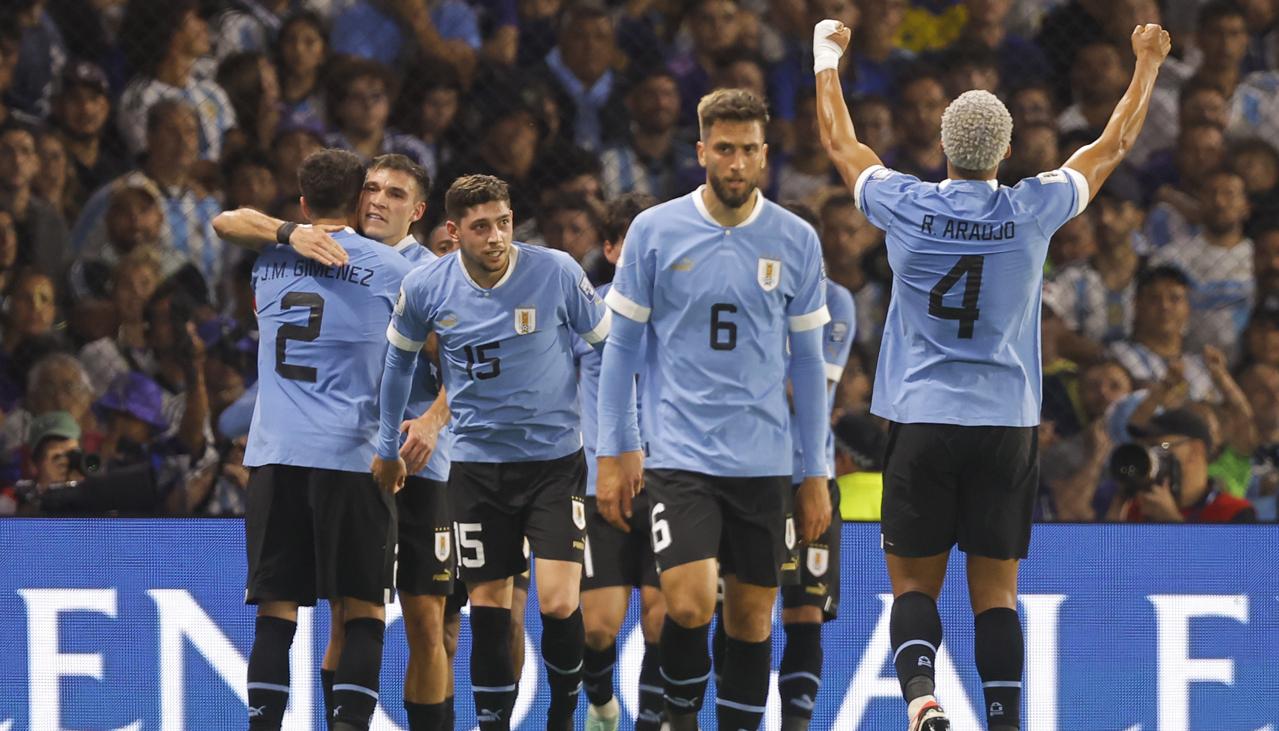 Uruguay viene de ganarle 2-0 a Argentina, en la Bombonera. 