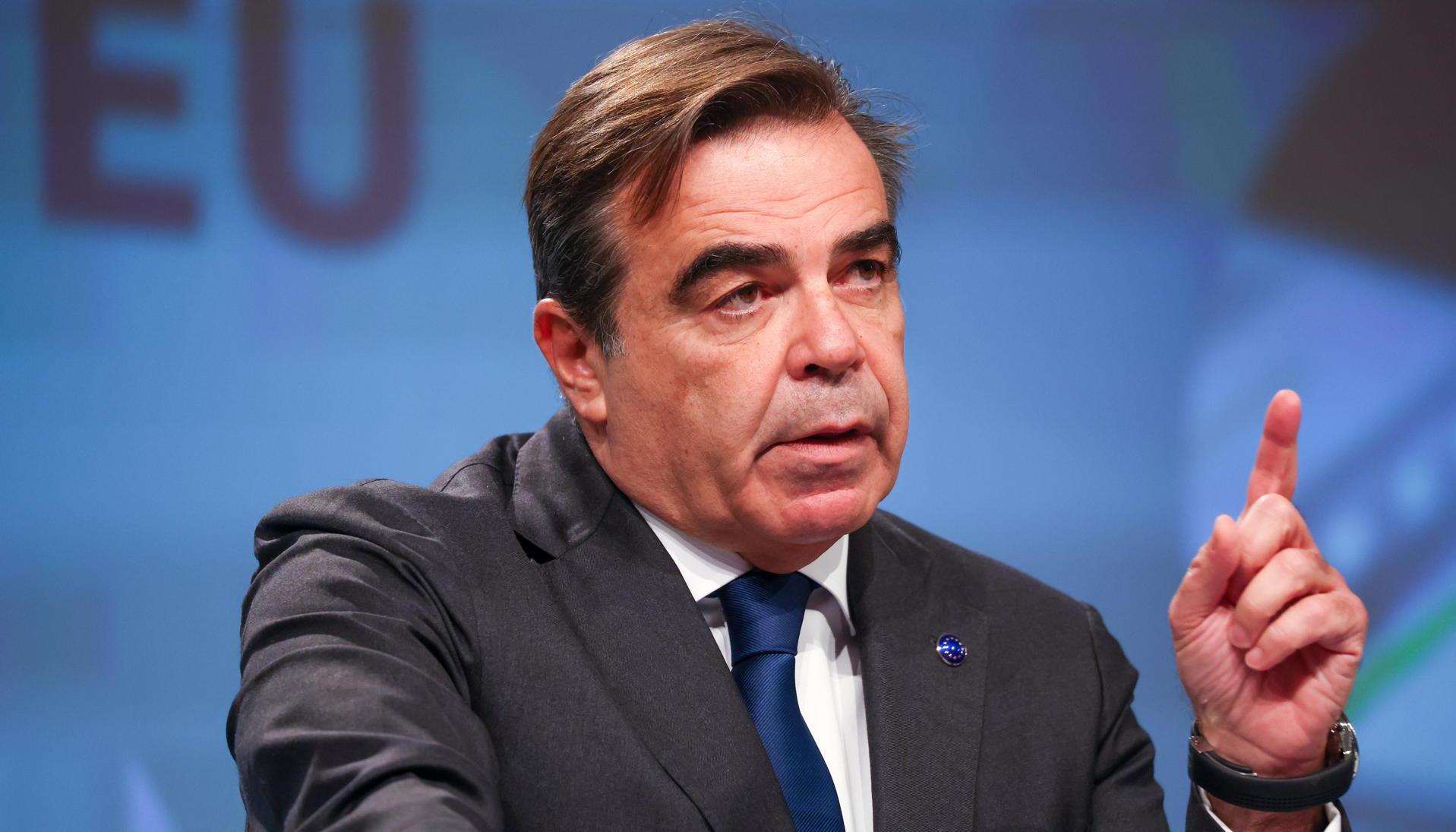 Margaritis Schinas, vicepresidente de la Comisión Europea.