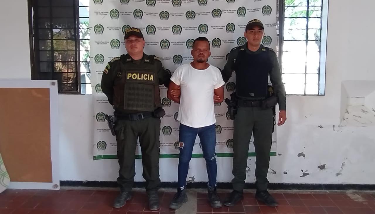 Edinson Rafael Batista Sarmiento, hombre capturado