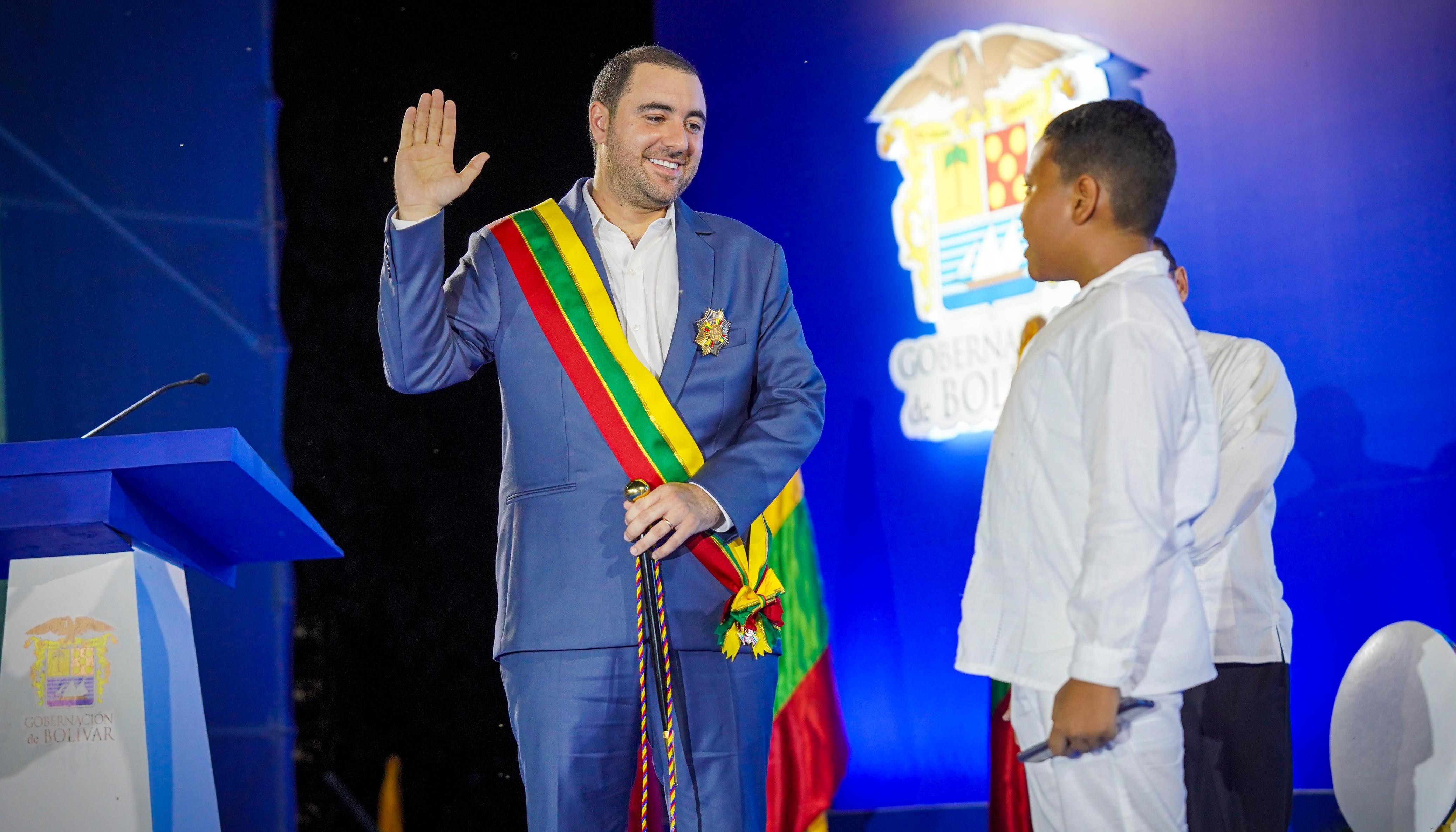 Yamil Arana Padauí, Gobernador electo de Bolívar.