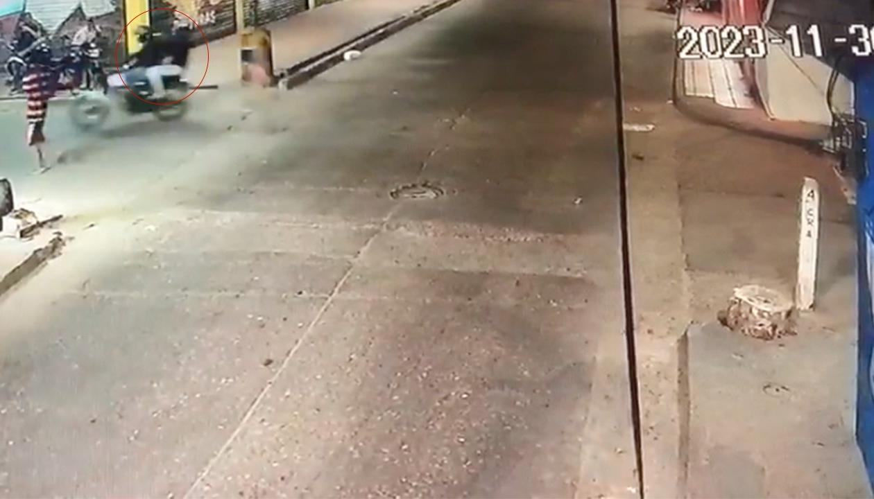 Ataque sicarial en barrio Carrizal.