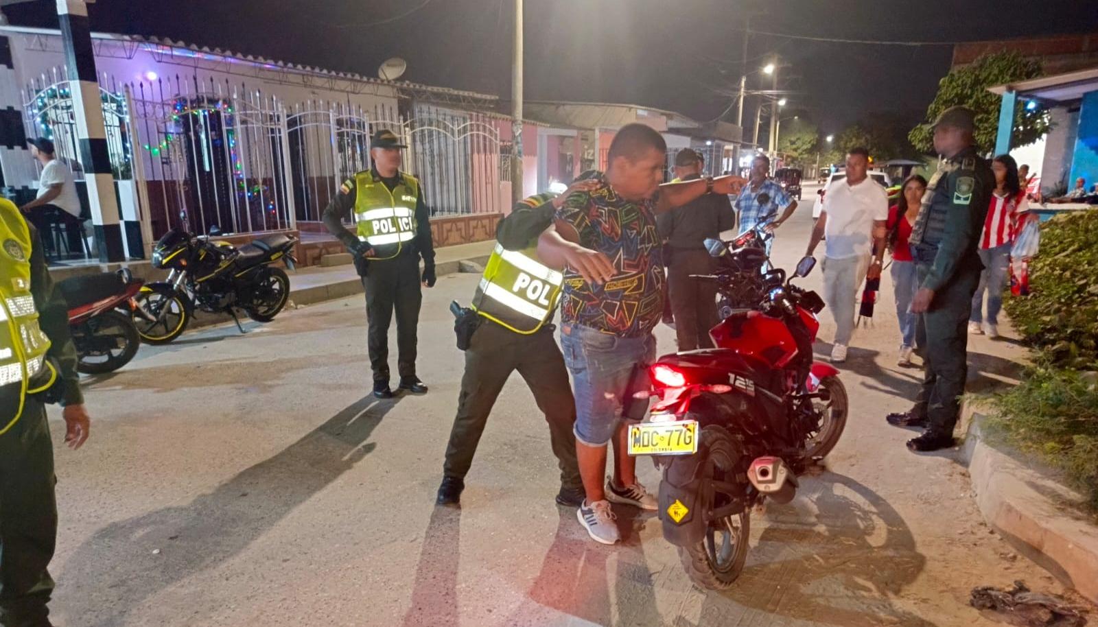 Operativos de seguridad en el Atlántico. 