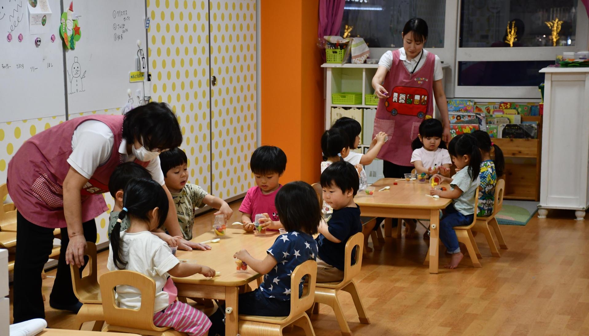 Bebés en Japón.