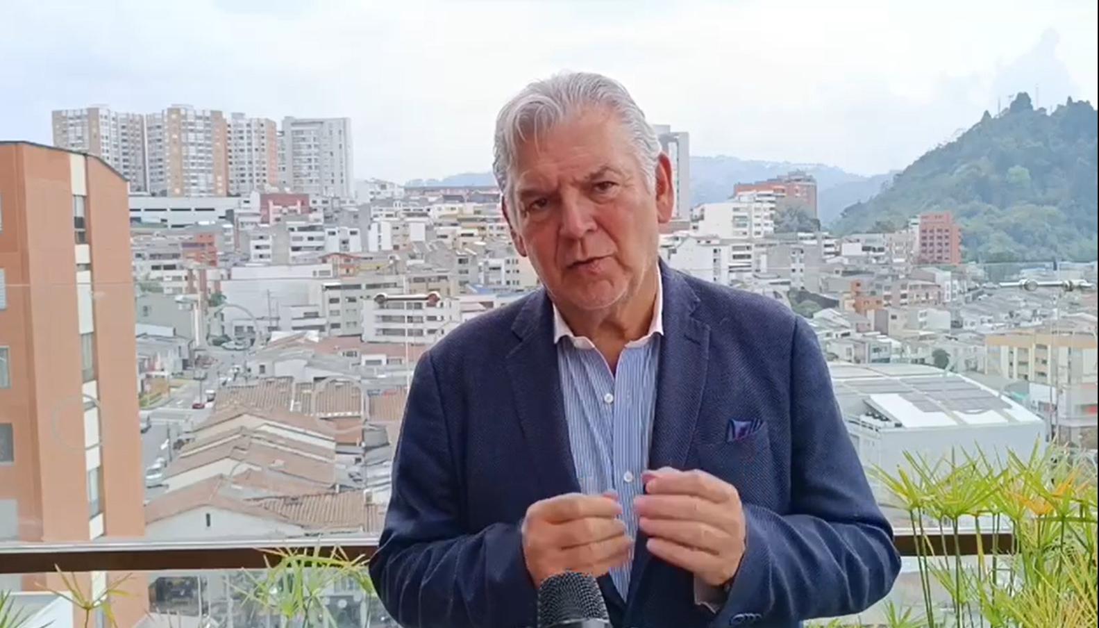El presidente de Fenalco, Jaime Alberto Cabal.
