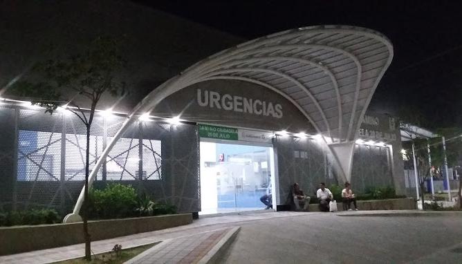 Los dos heridos fueron llevados  en primera instancia al Camino Ciudadela 20 de Julio. 