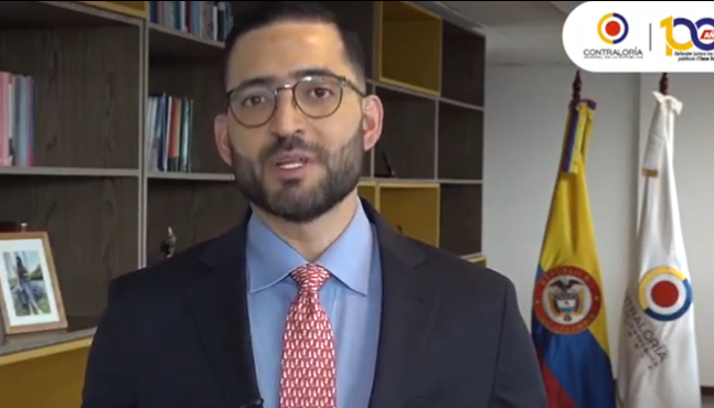 Carlos Zuluaga, Vicecontralor en funciones de Contralor General.