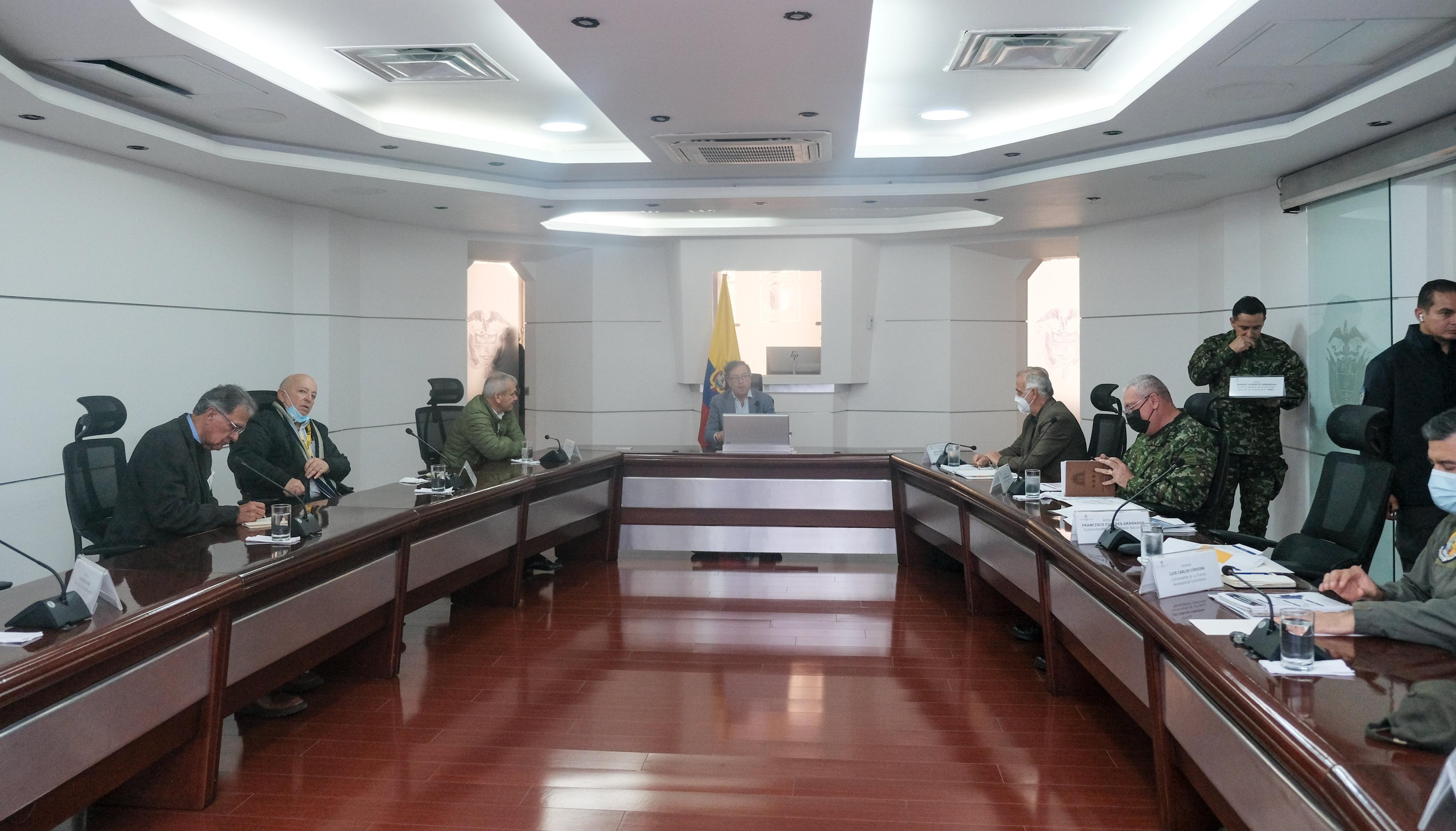 El Presidente Gustavo Petro lideró el consejo.