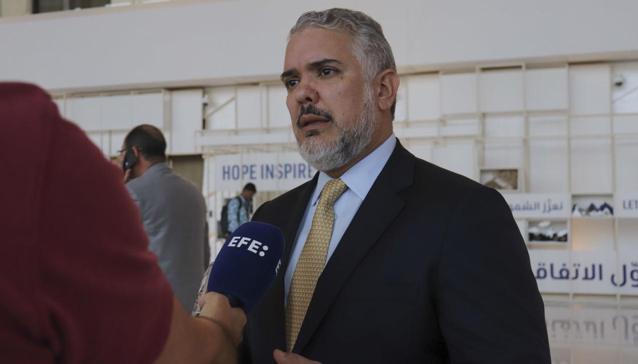 El expresidente de la República, Iván Duque.