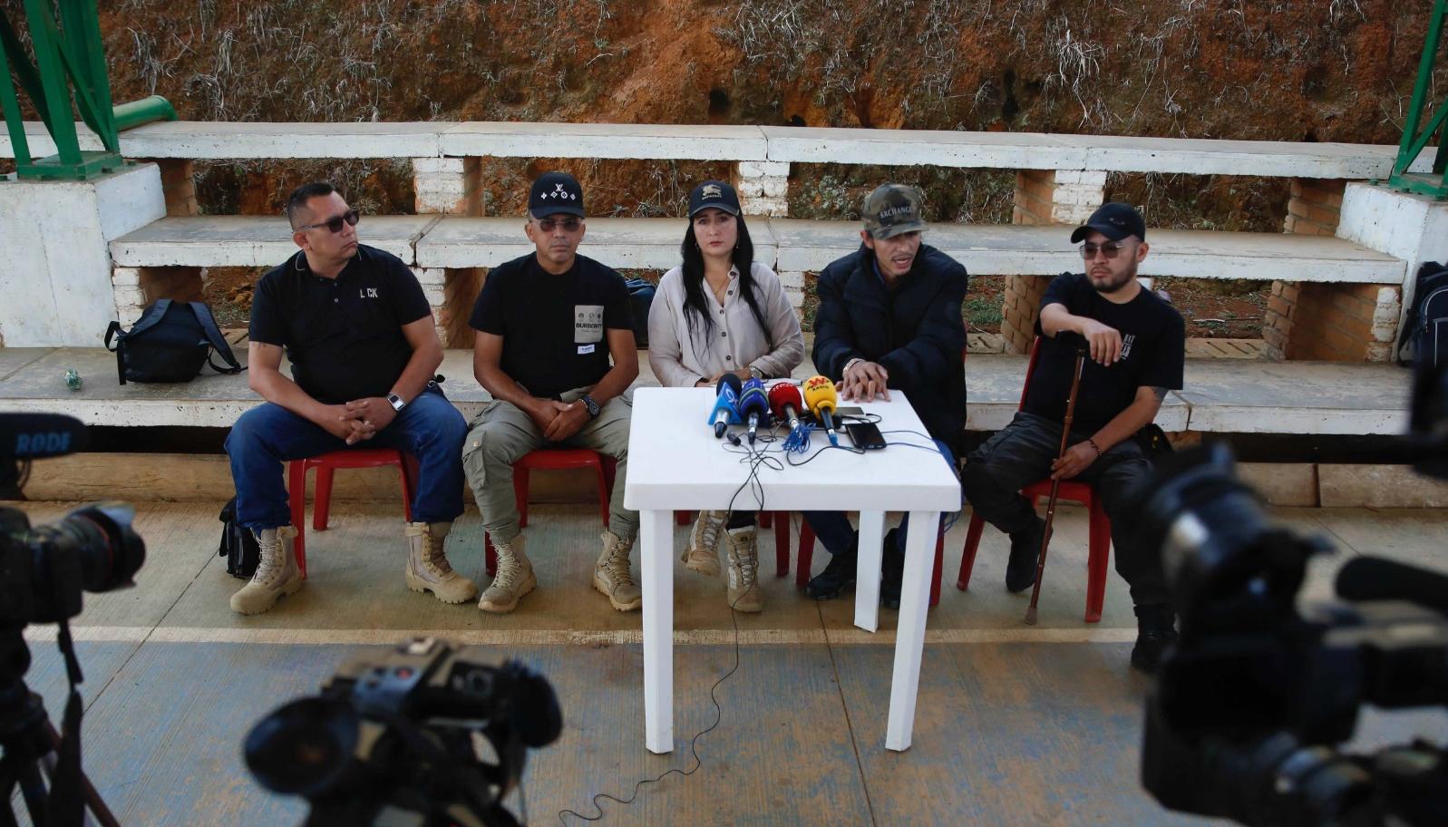 Voceros de la disidencia de las FARC