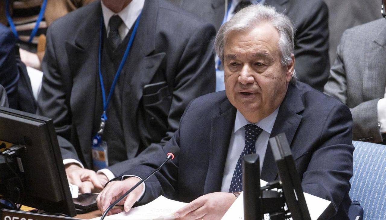 El secretario general de la ONU, António Guterres.