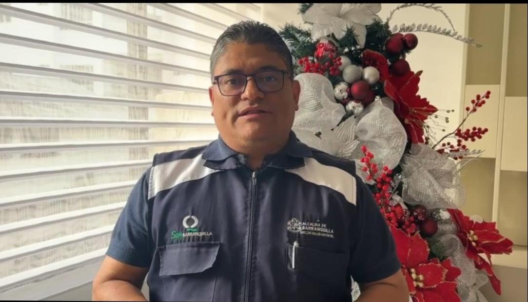 Humberto Mendoza, Secretario de Salud de Barranquilla.