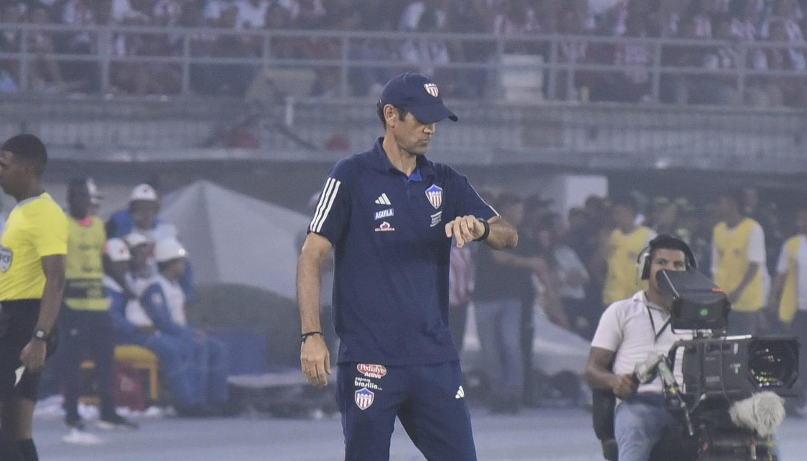 Arturo Reyes, técnico del Junior, dijo que su equipo sabe jugar finales. 