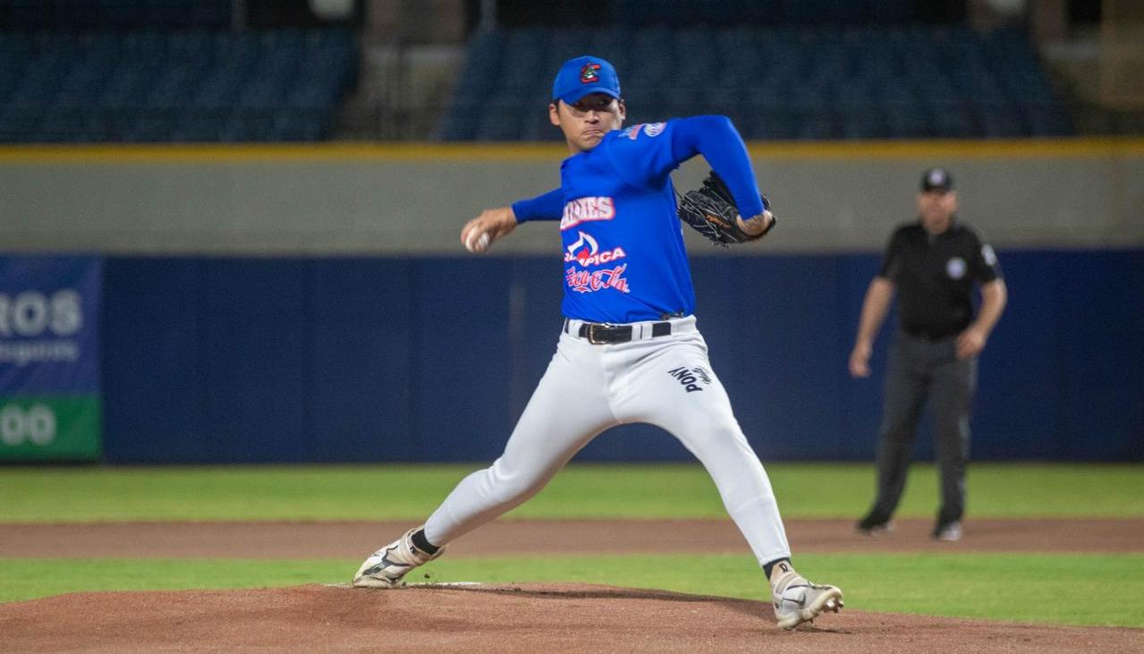 El pitcher brasileño de Caimanes, Daniel Missaki, suma tres ganados y tres perdidos.