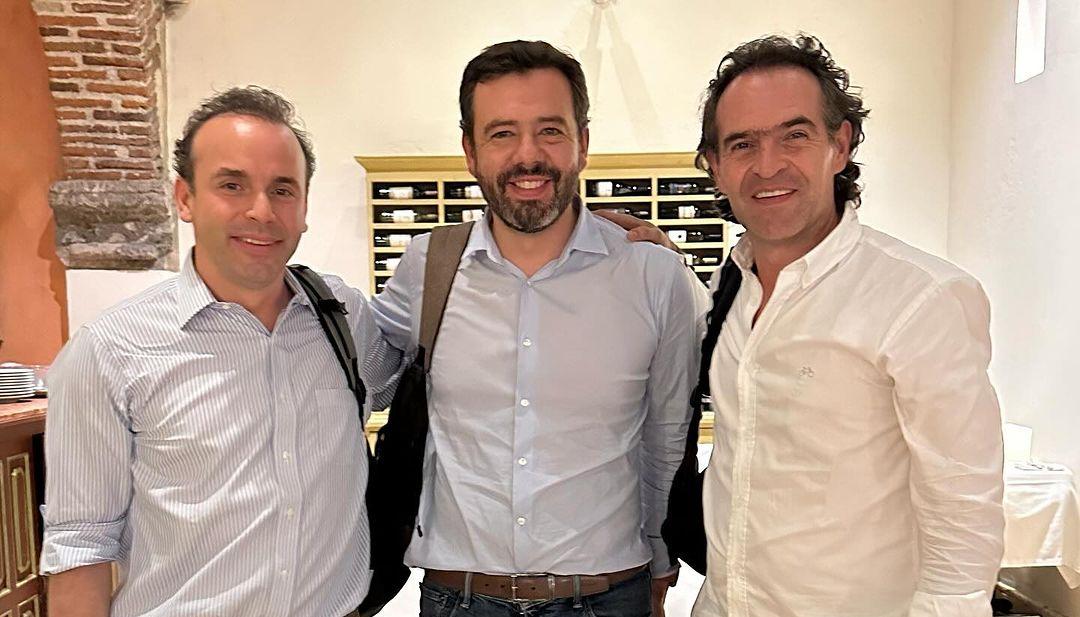 Alejandro Eder, Carlos Galán y Federico Gutiérrez