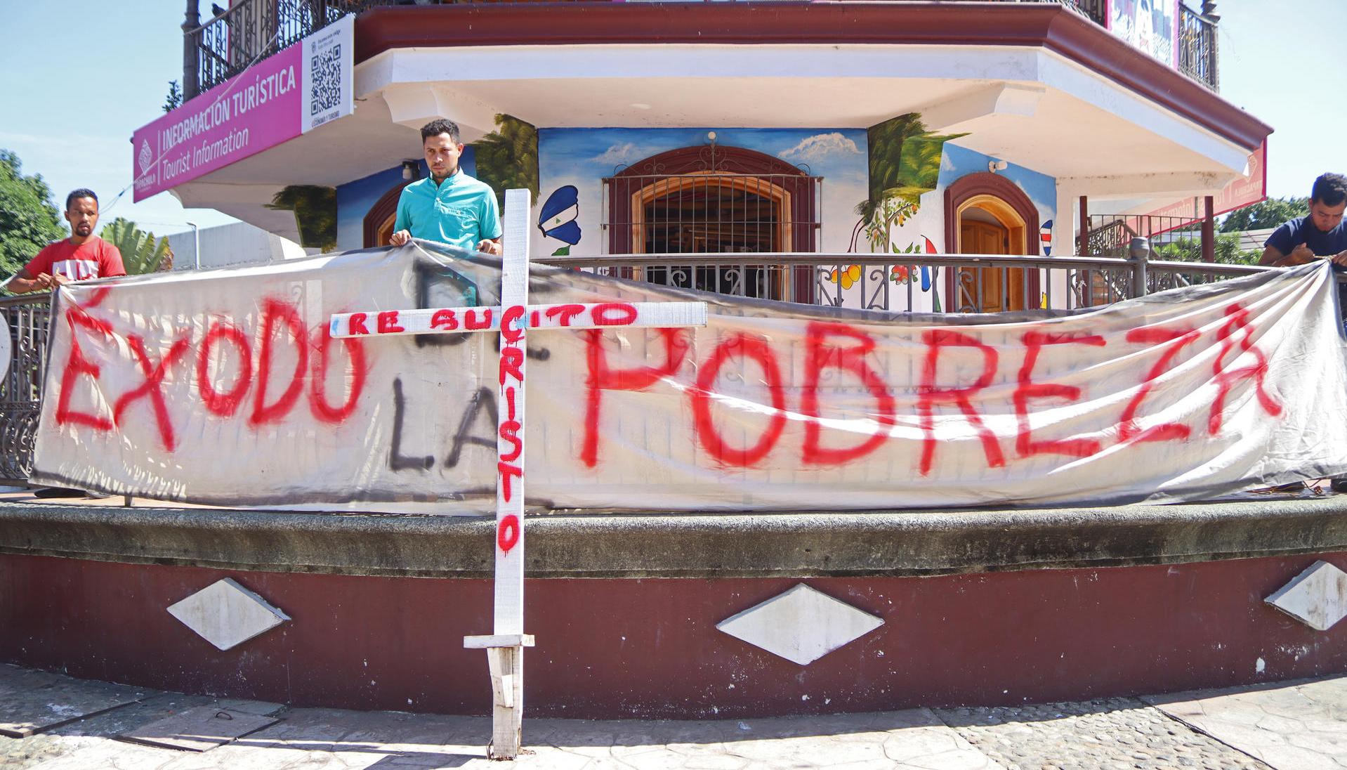 Migrantes en México.
