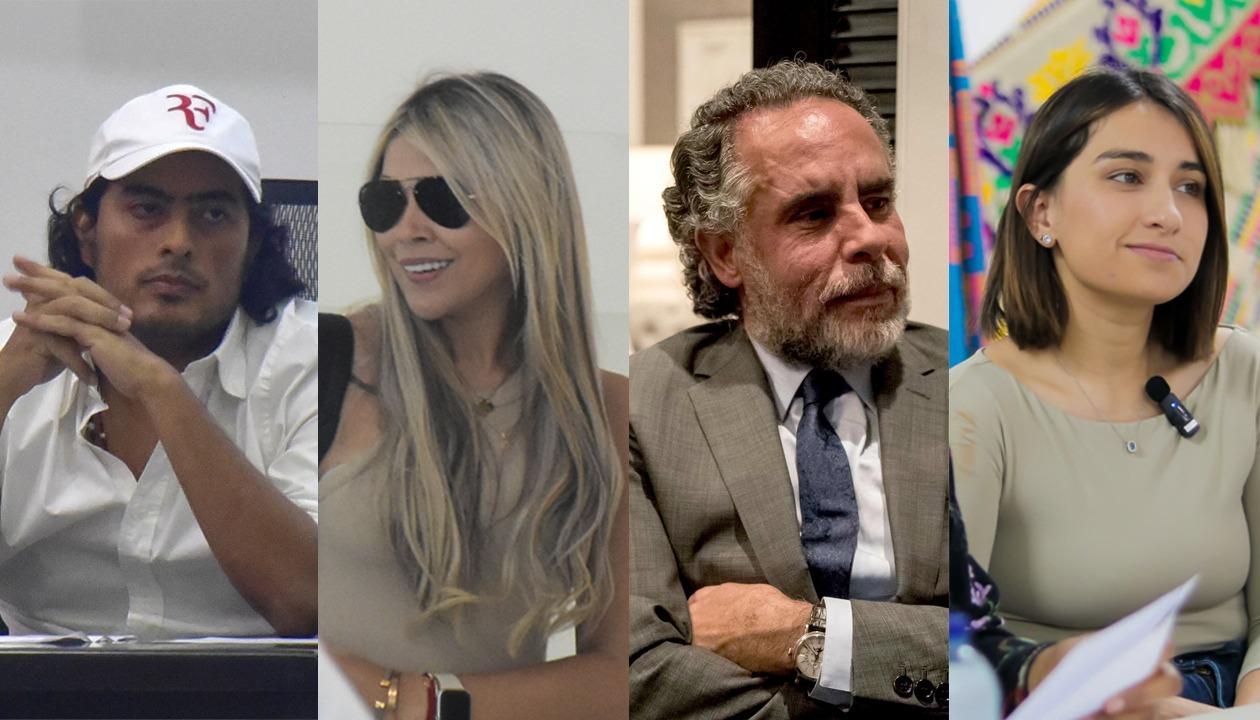 Nicolás Petro, Daysuris Vásquez, Armando Benedetti y Laura Sarabia.