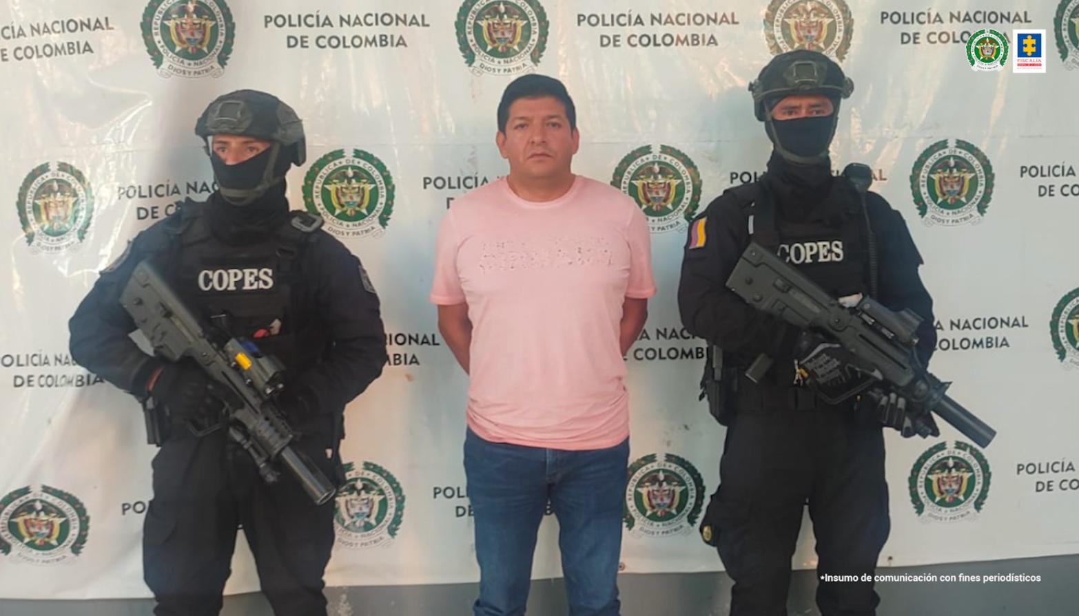 Omar Alexander Ladino Vargas, alias 'Portafolio'.