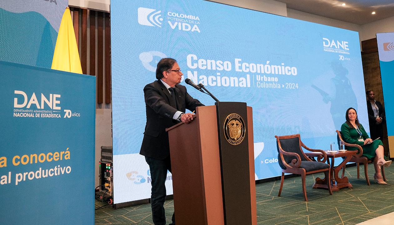El Presidente de la República, Gustavo Petro.