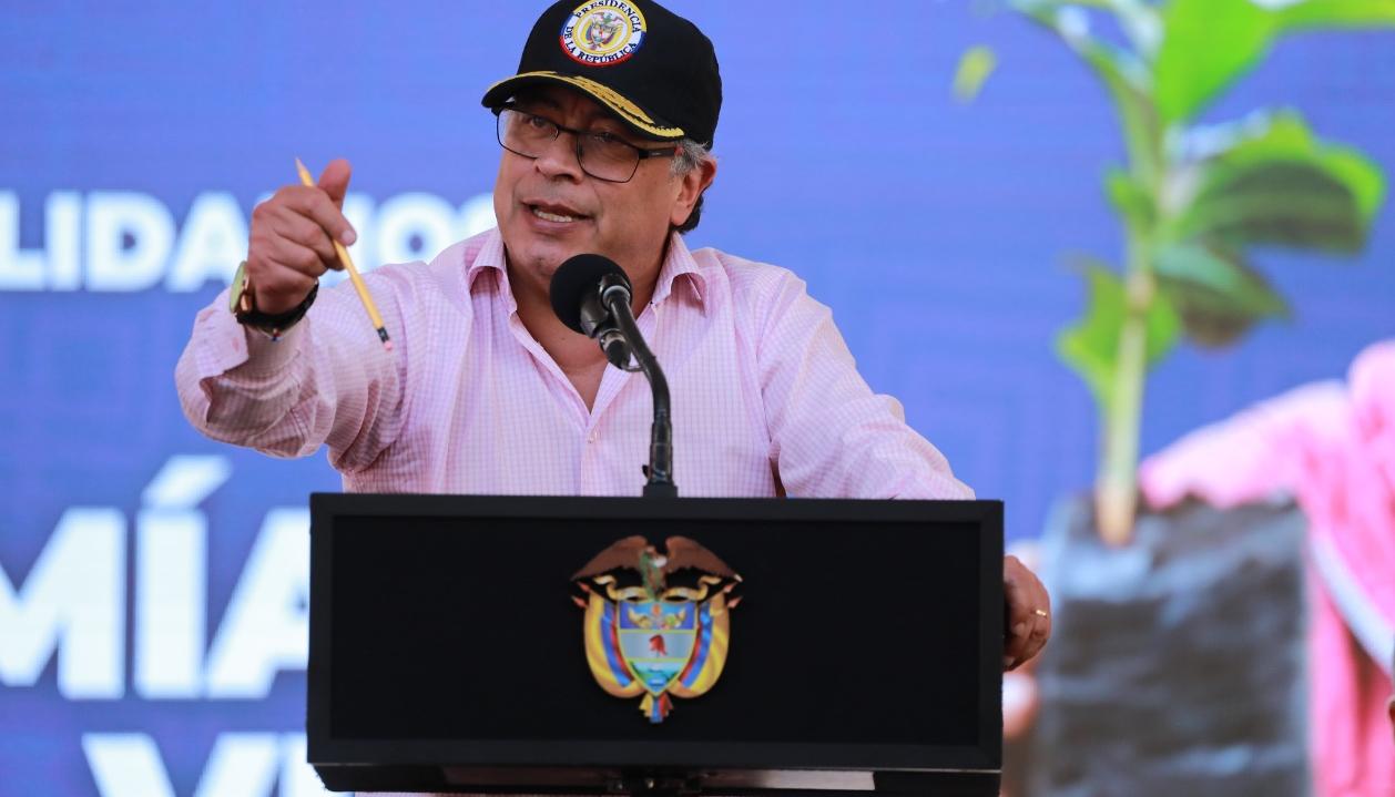 El Presidente de la República, Gustavo Petro.