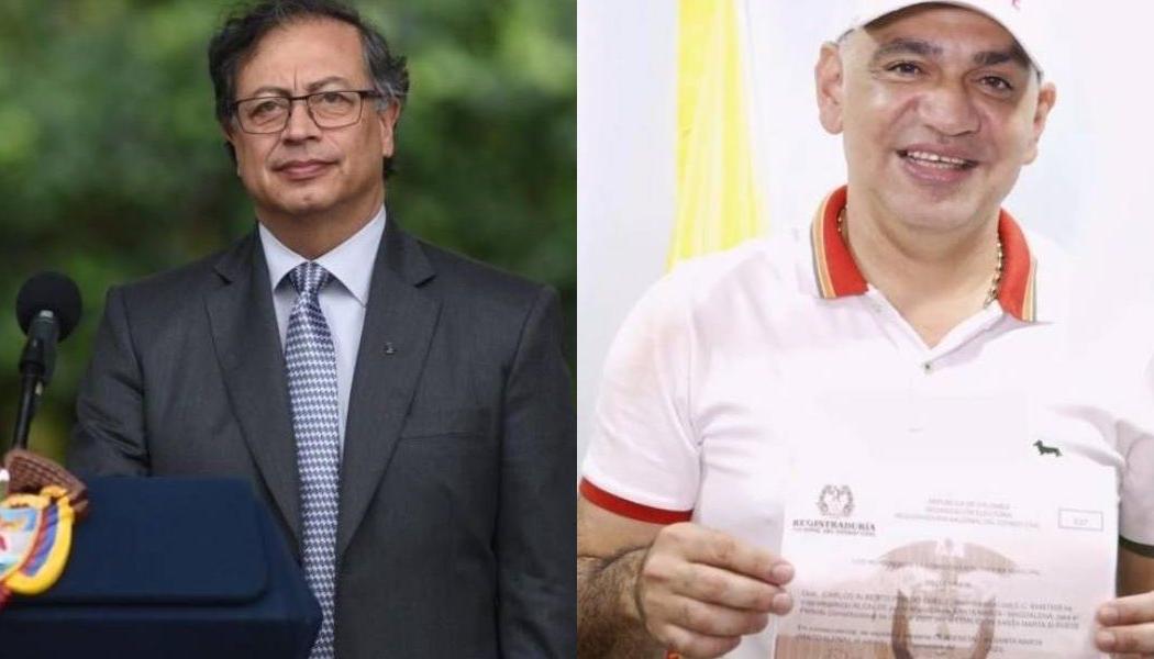 Gustavo Petro y Carlos Pinedo.