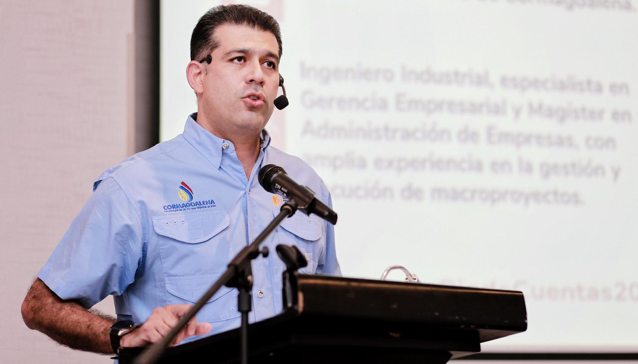 Álvaro Redondo, Director de Cormagdalena.