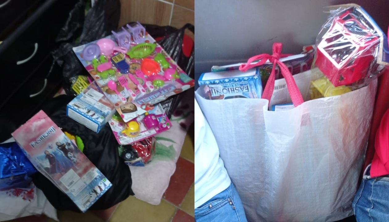 20 niños pudieron recibir sus regalos en estas fiestas navideñas.