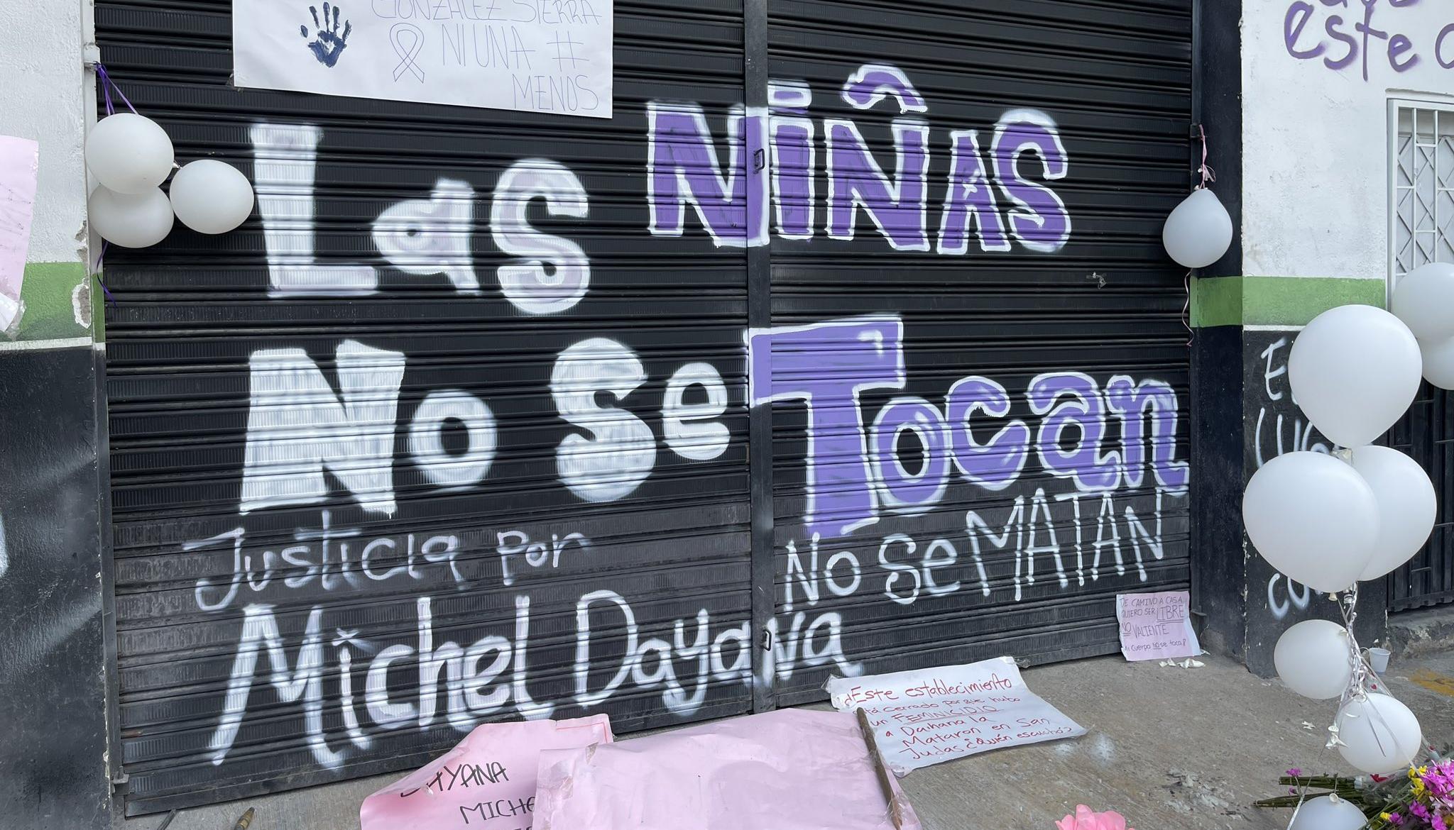 Taller donde fue asesinada Michel Dayana.