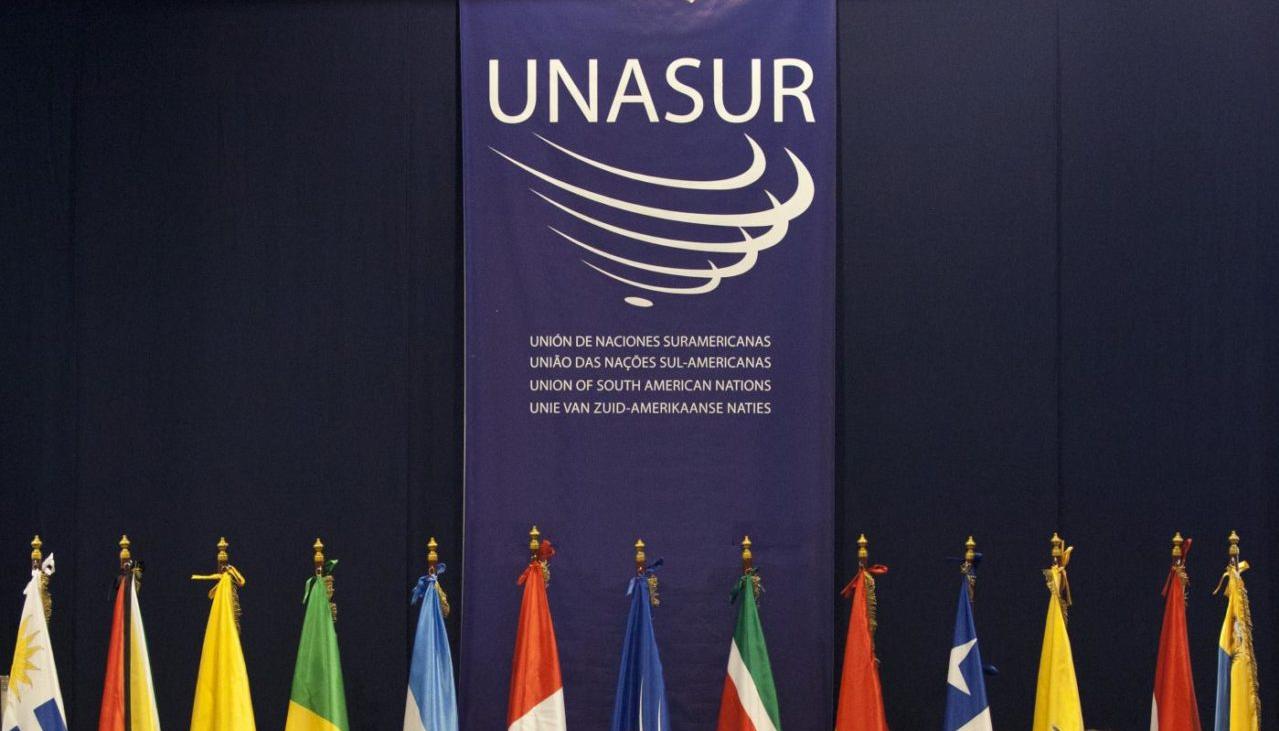 Logo de Unasur. 