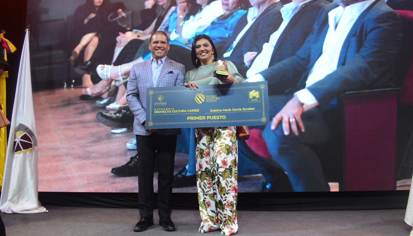 Zuleima García, primer puesto.