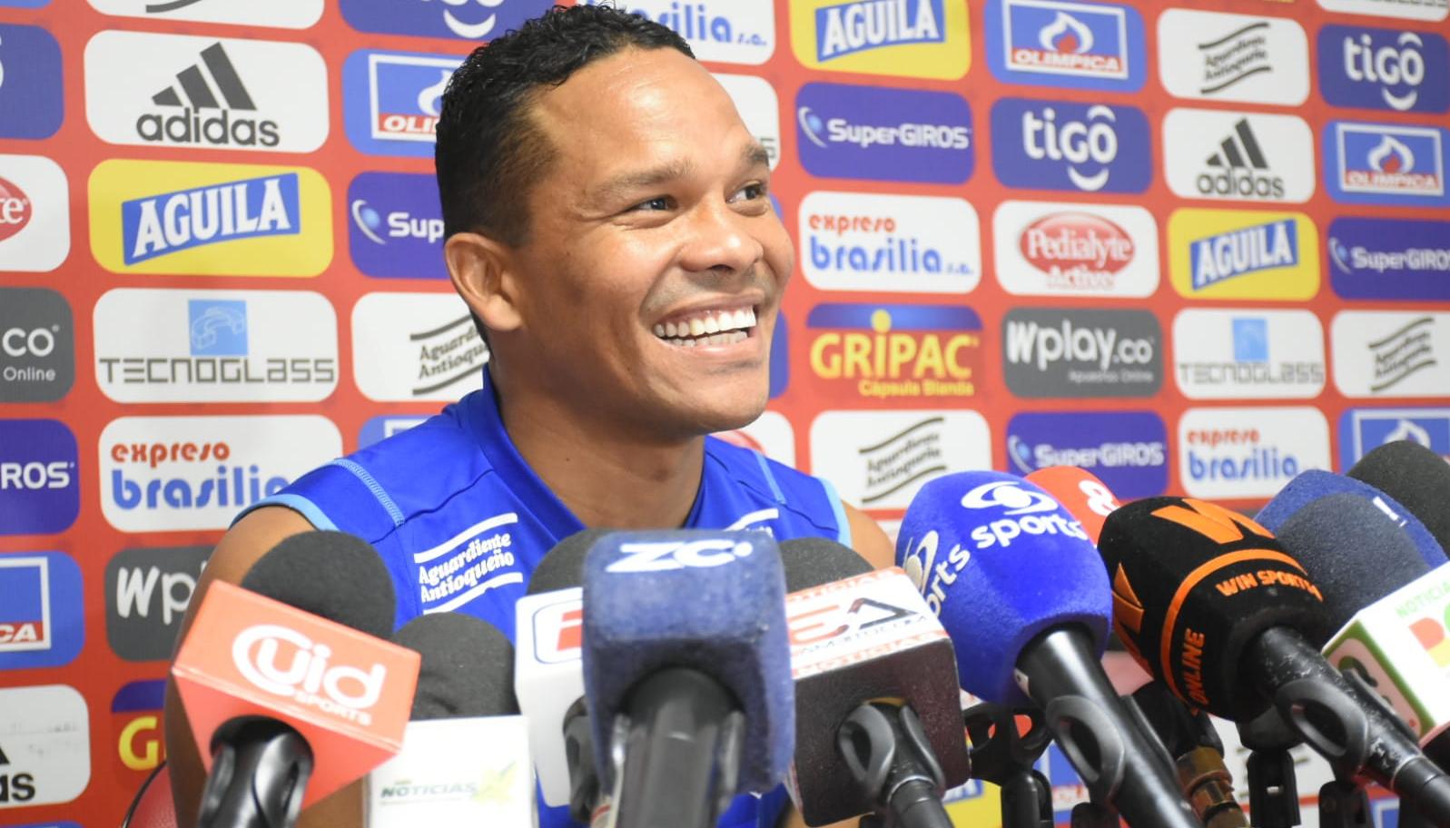 Carlos Bacca lleva 14 goles en la Liga y 99 con la camiseta del Junior.