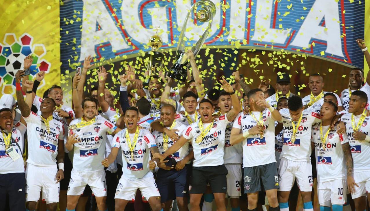 Junior campeón del segundo semestre de 2018 tras ganarle la final al Medellín.