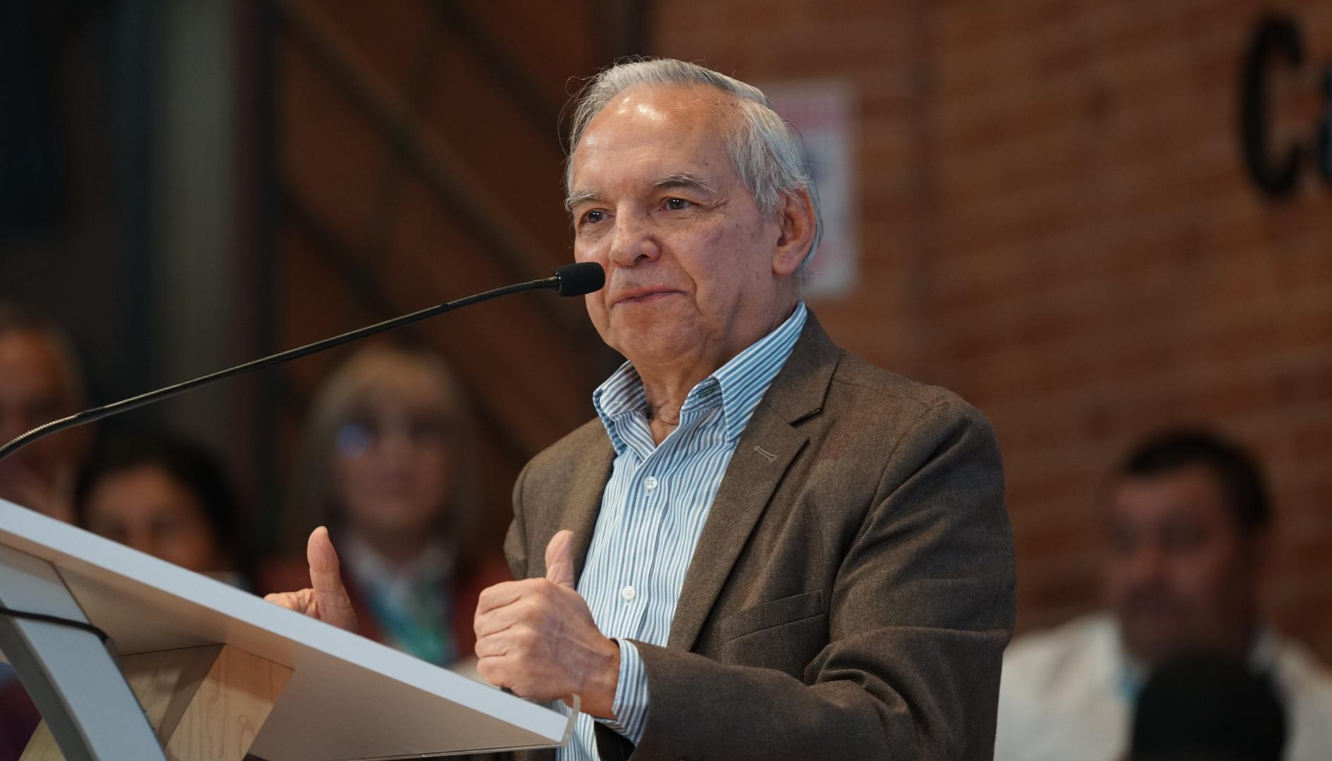 El Ministro de Hacienda, Ricardo Bonilla.