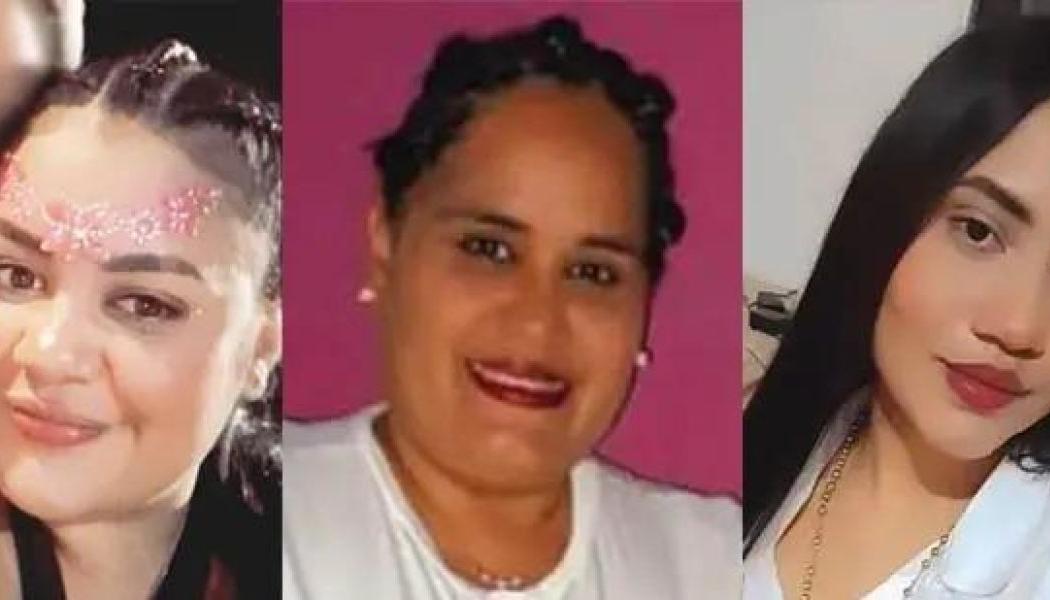 Sindry Mugno y sus hijas Betsy Liliana Vergara Mugno y Michel Mugno