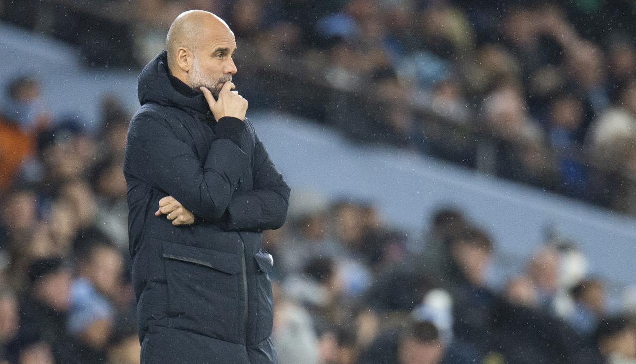 Pep Guardiola, entrenador del Manchester City. 