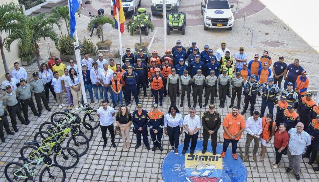 Personal de Policía y de Movilidad, entre otros, vigilarán a Santa Marta