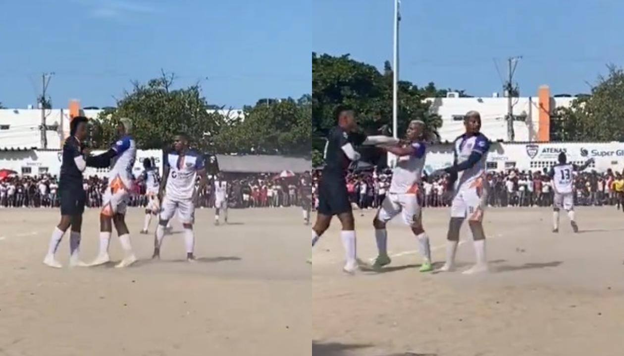 Sandoval jugó el duelo para el equipo M7.