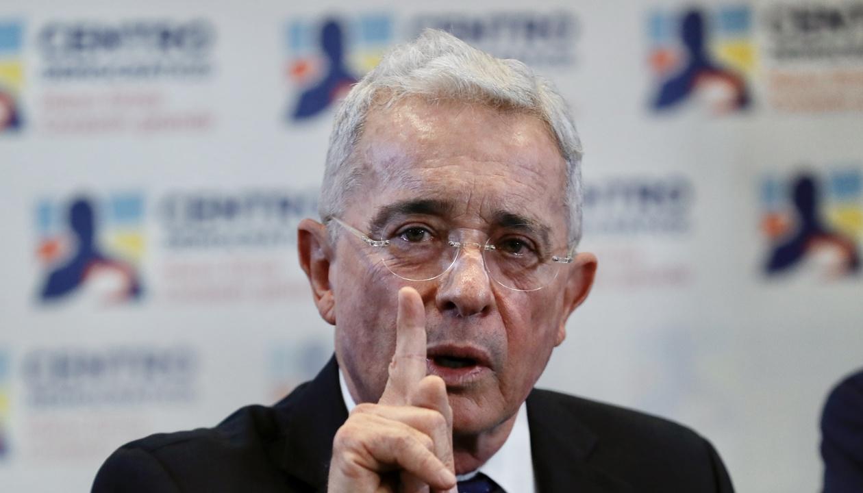 Álvaro Uribe Vélez, expresidente de Colombia. 