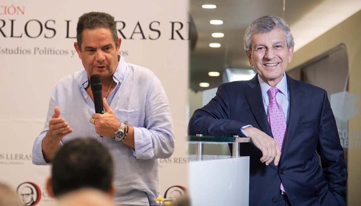 Germán Vargas Lleras y Juan Martín Caicedo