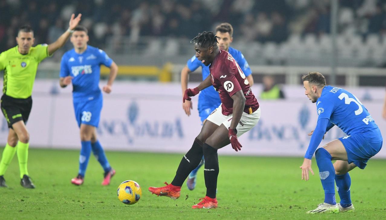 Duván Zapata completó cuatro goles en el campeonato. 