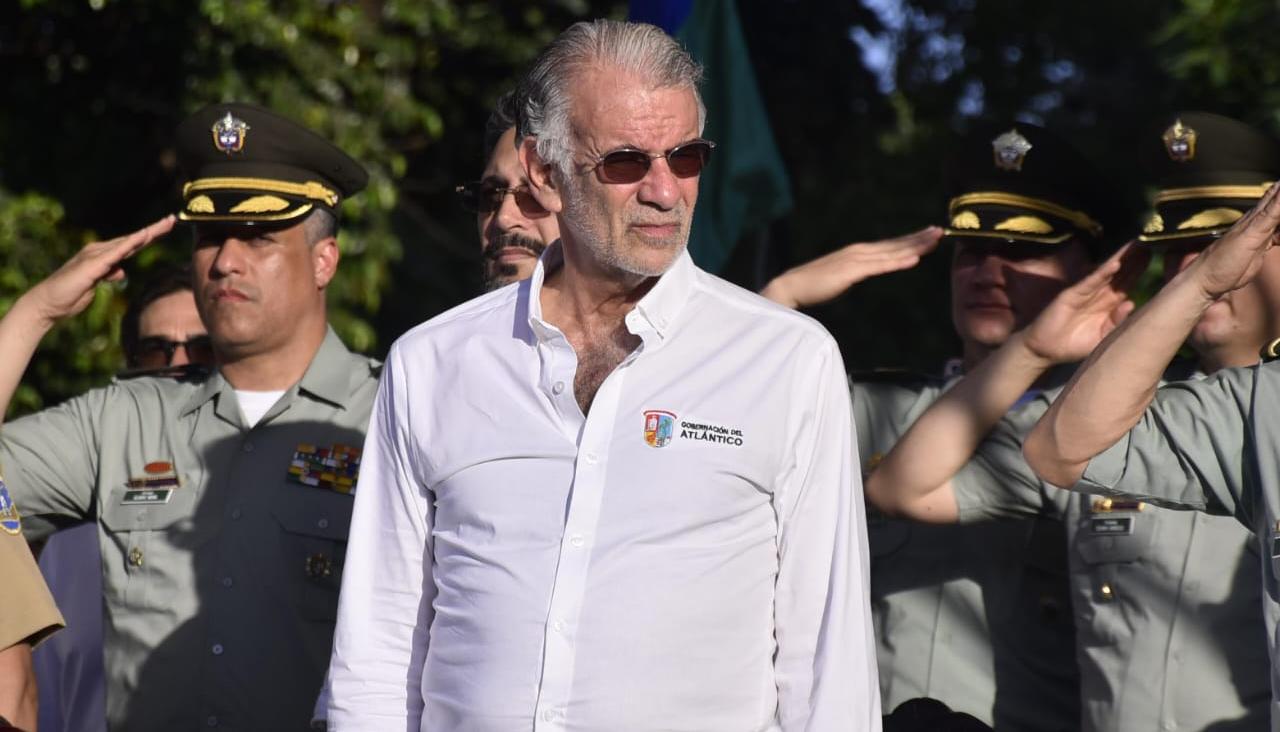 Eduardo Verano De la Rosa, gobernador del Atlántico. 