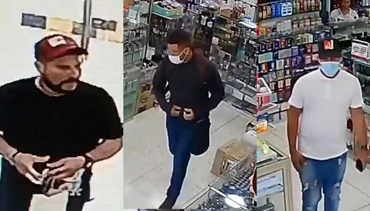 Tres delincuentes asaltaron tienda de cosmética en el norte de Barranquilla