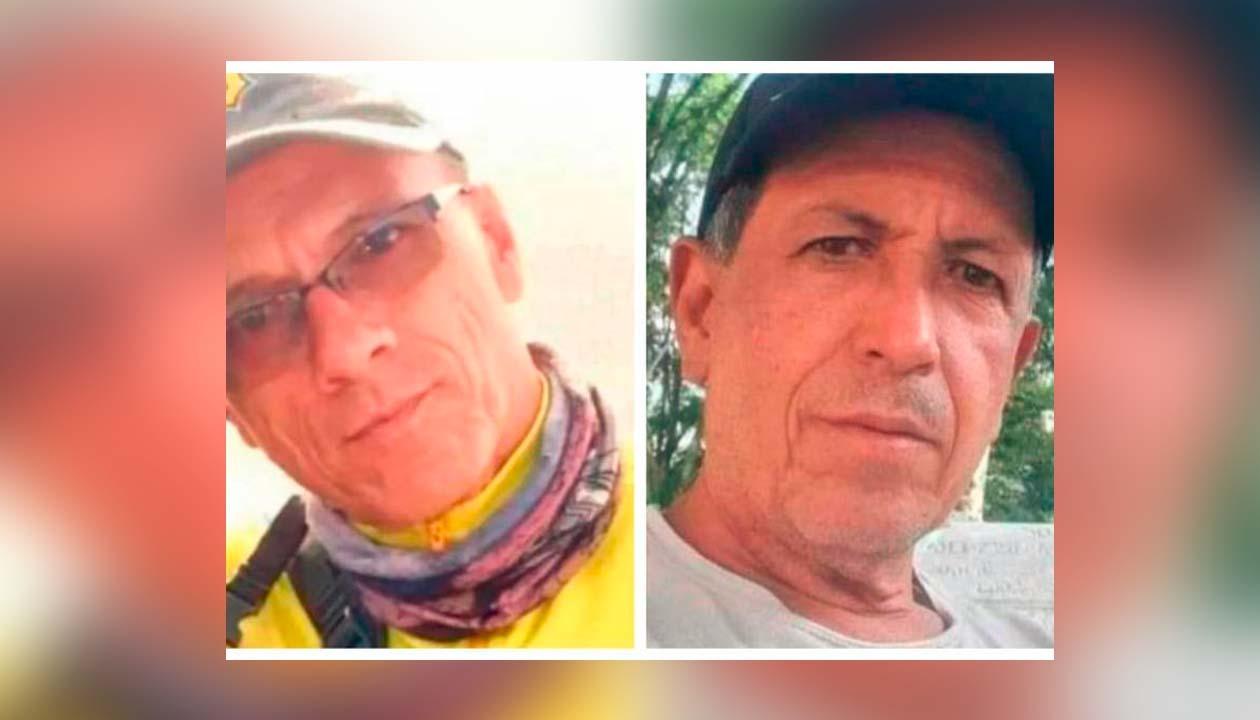 Luis Fernando Osorio Soto y Emilson Pulgarín Sánchez, asesinados