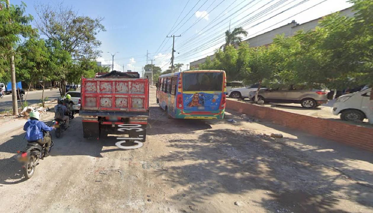 Este tramo de la calle 30 pertenece a Soledad.