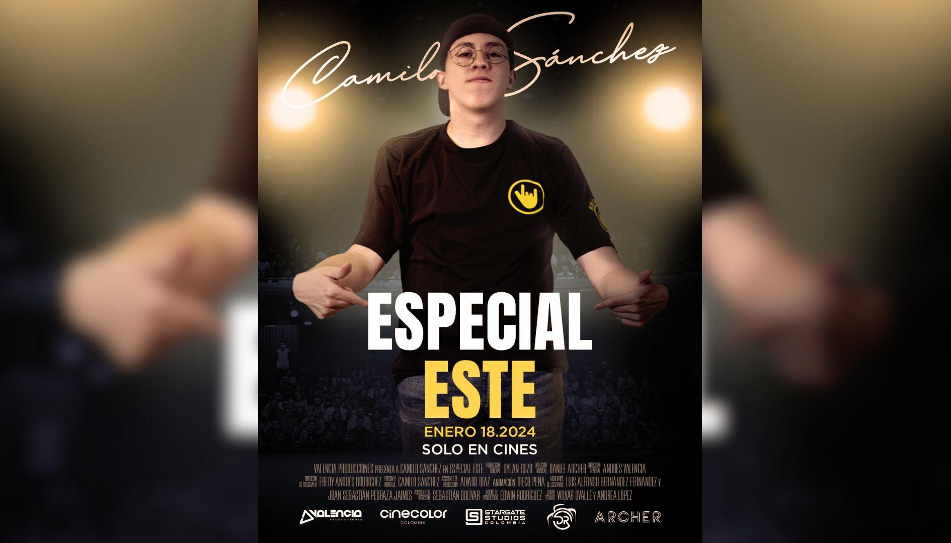 El comediante Camilo Sánchez.
