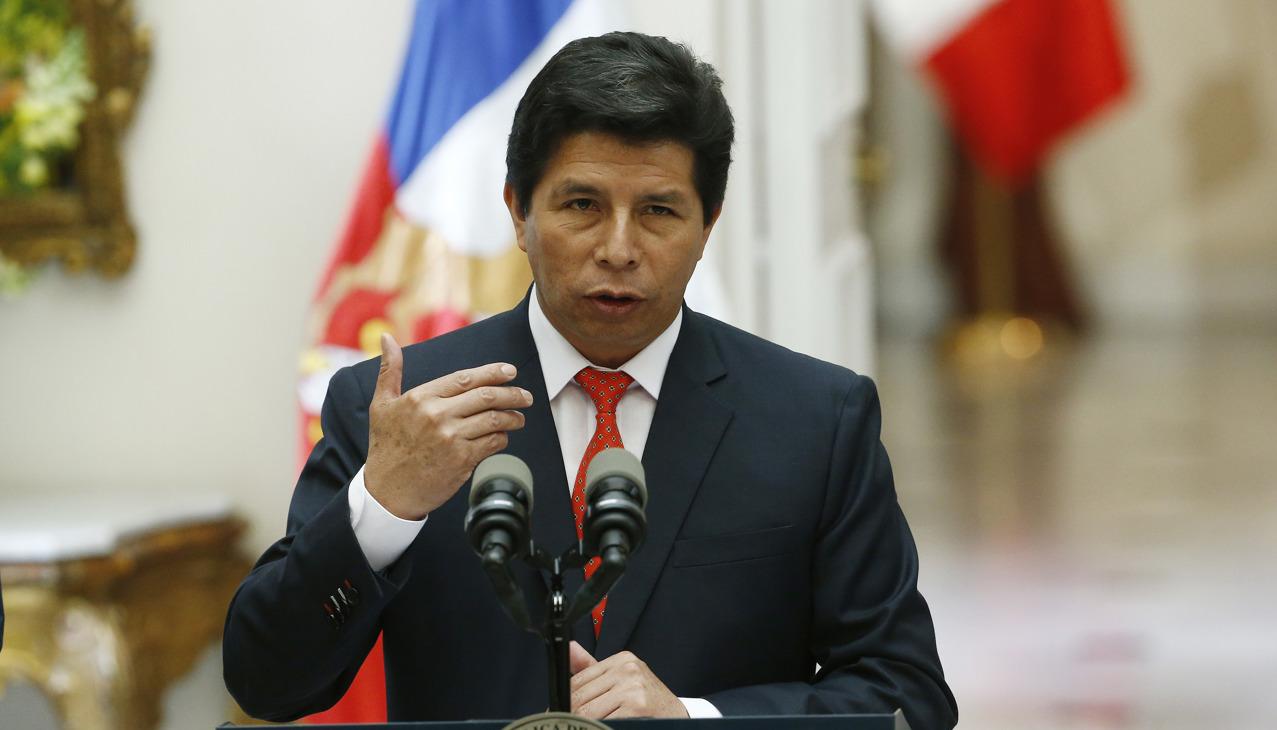 El expresidente peruano Pedro Castillo.