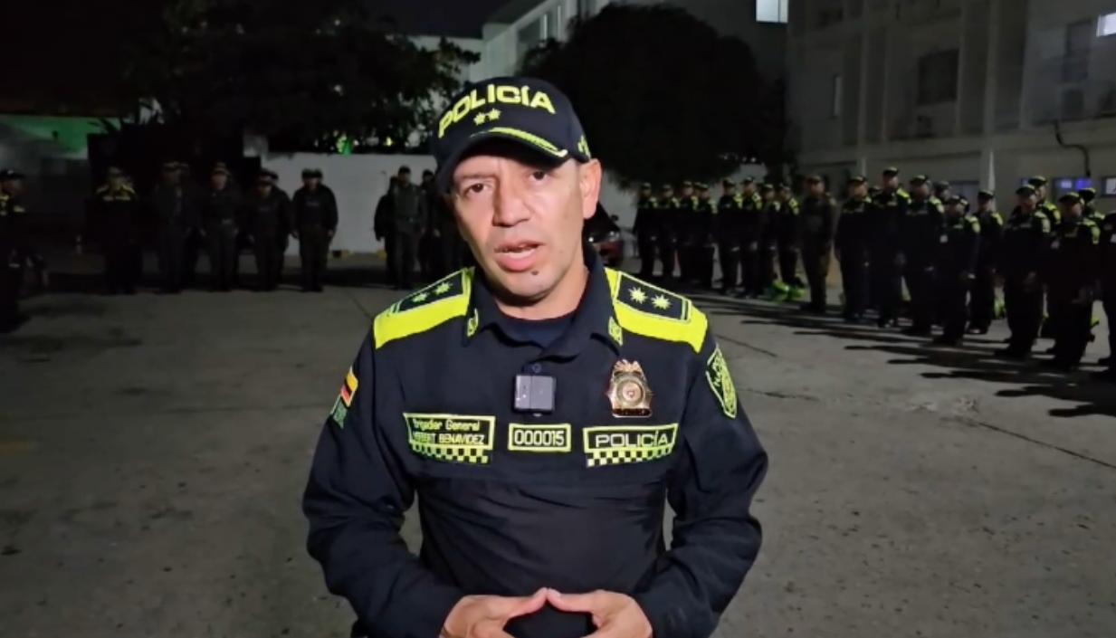 General Herbet Benavidez Valderrama. 