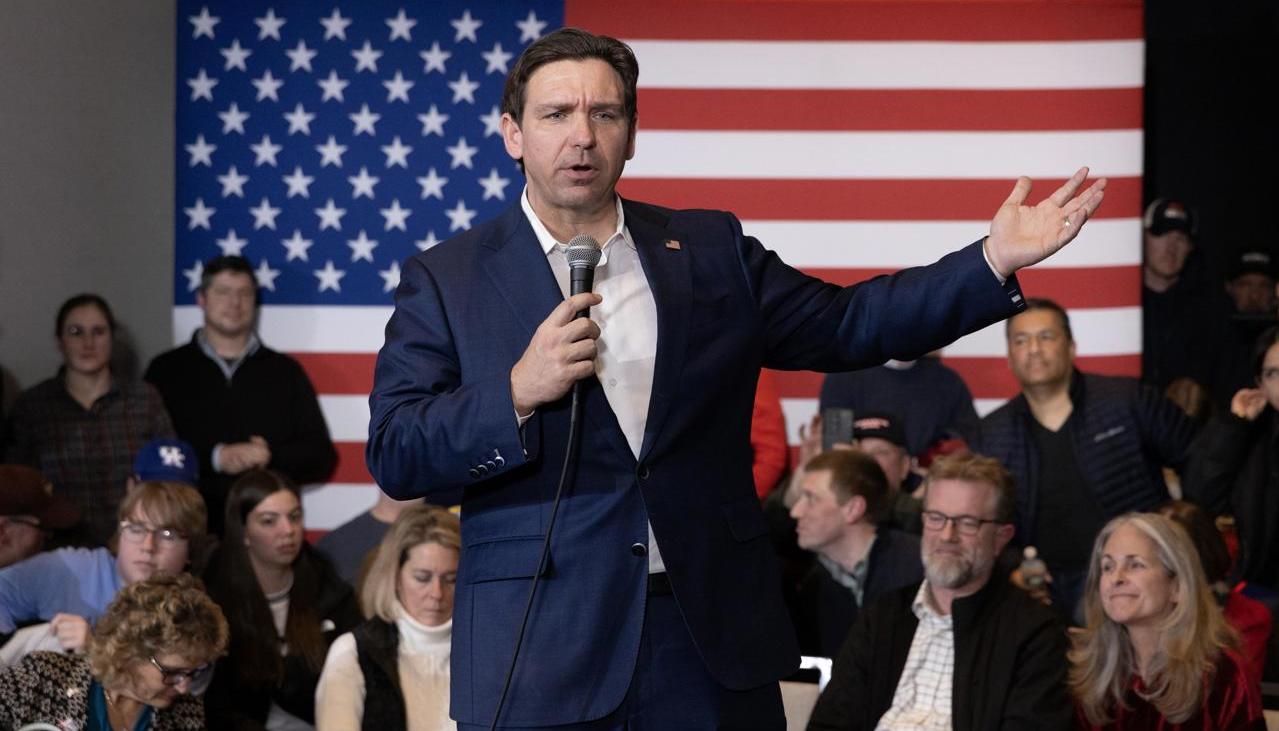 El gobernador de Florida, Ron DeSantis.